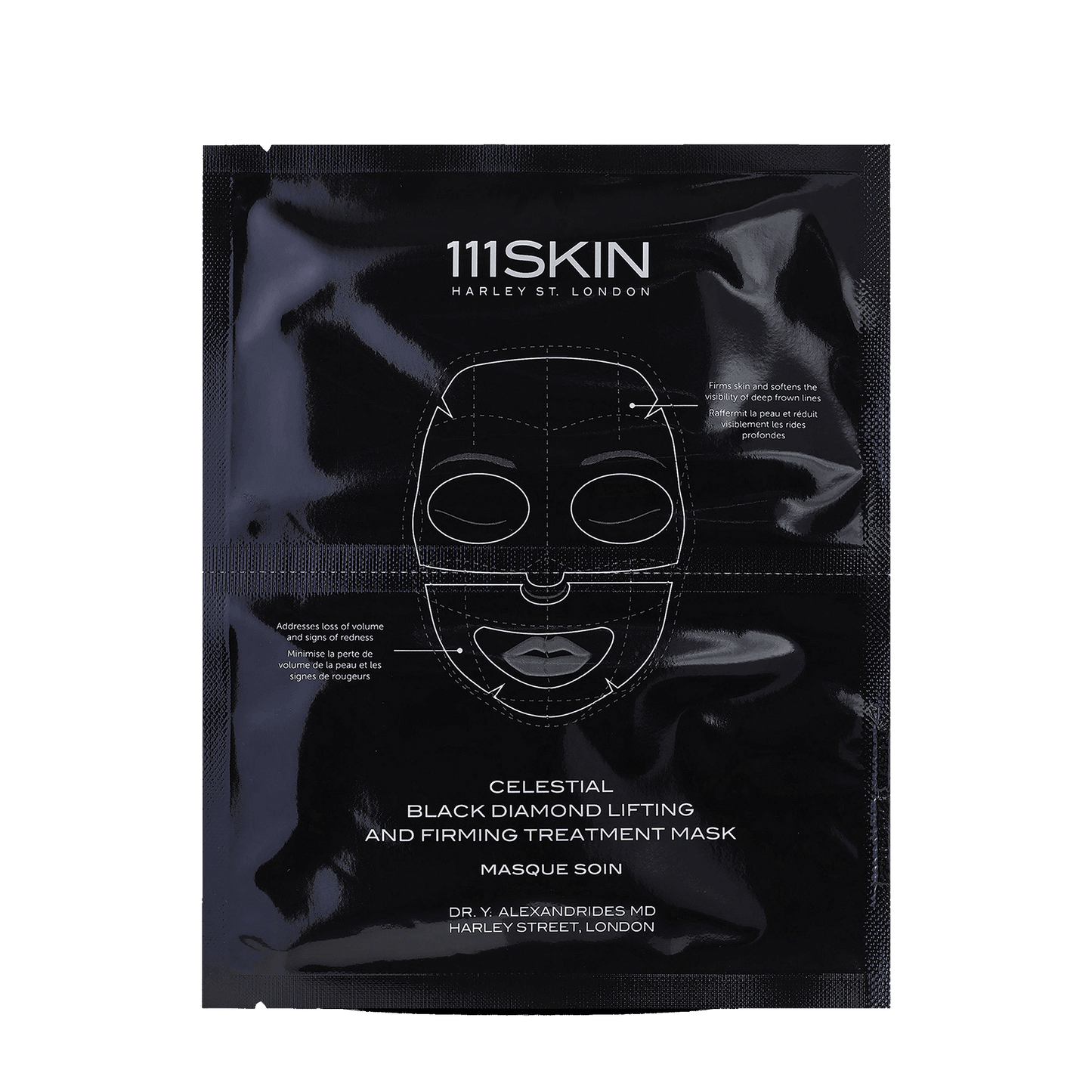 Luxury skincare face mask - 111SKIN Celestial Black Diamond Lifting and Firming Mask
